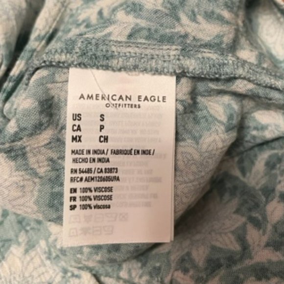 AE Ruffle Wrap Mini Dress Size Small BNWT - Picture 11 of 11